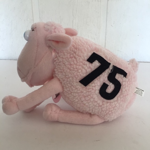 SERTA PLUSH STUFFED SHEEP 75TH ANNIVERSARY BREAST CANCER NWT - Picture 4 of 12